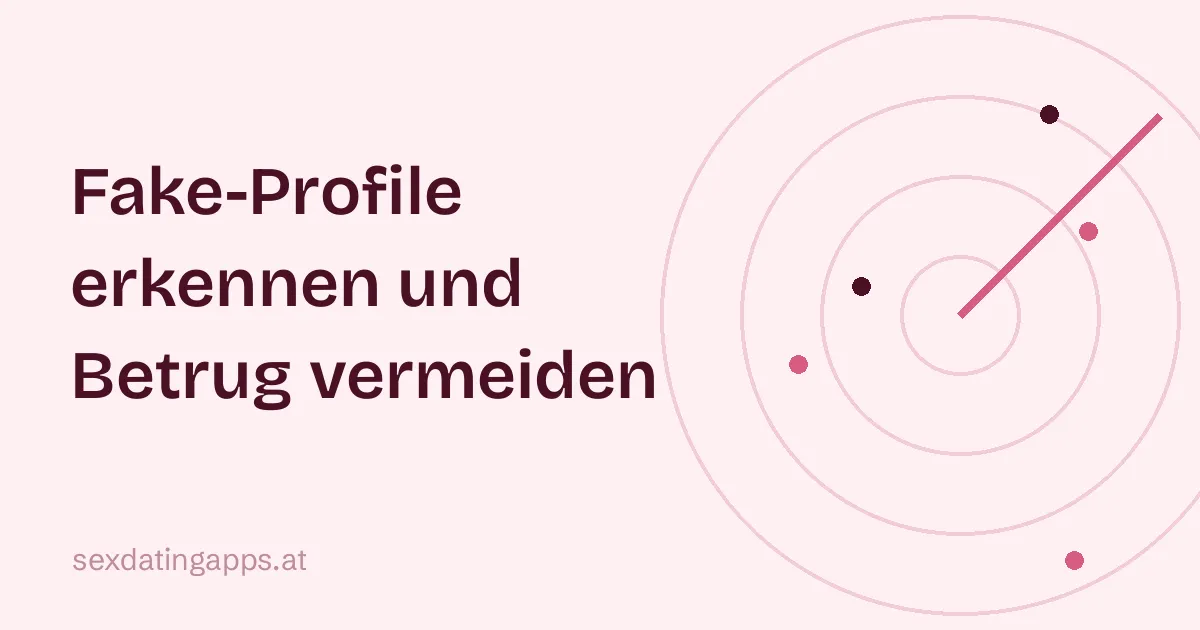 Titelgrafik: Fake-Profile erkennen und Betrug vermeiden