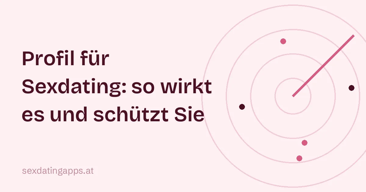 Titelgrafik: Profil für Sexdating