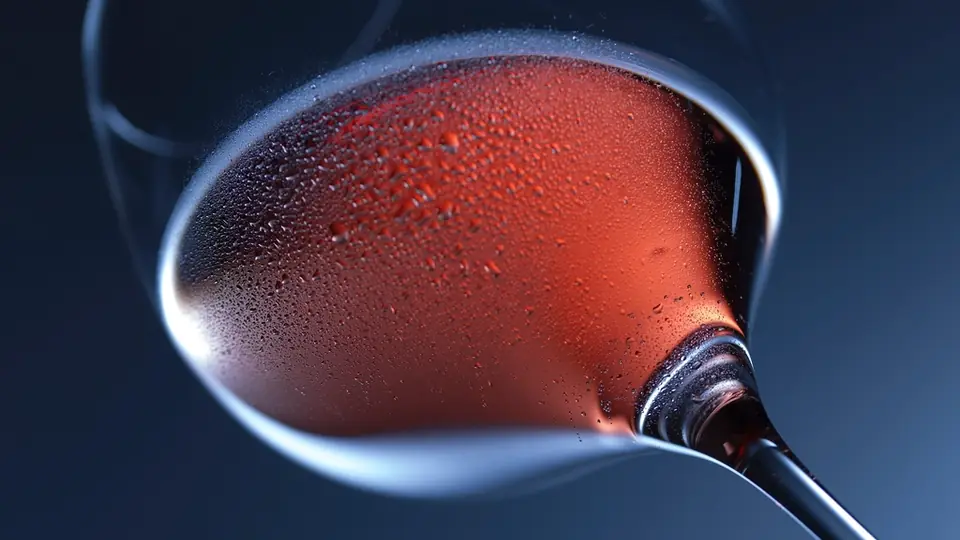 Sex Dating Steyr: ein Glas Rotwein in Nahaufnahme